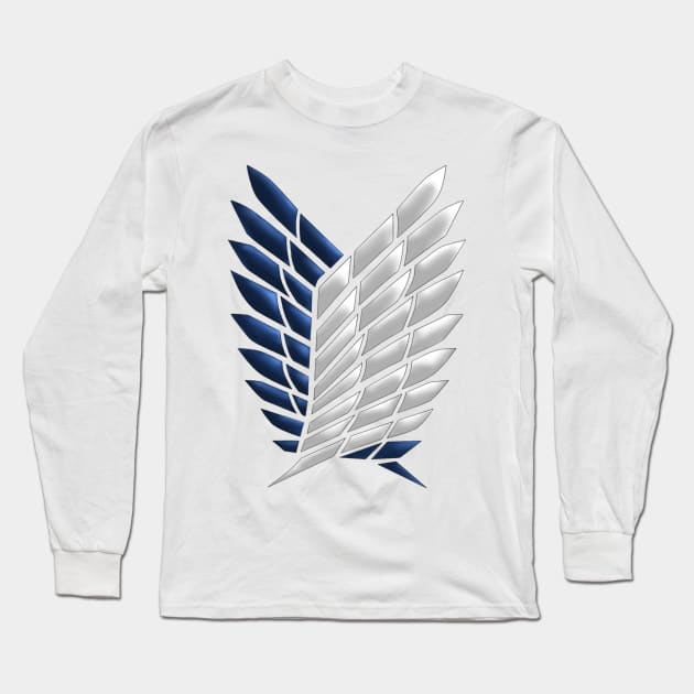 Attack on titans 3 ( wings of freedom ) Long Sleeve T-Shirt by Invisibleman17